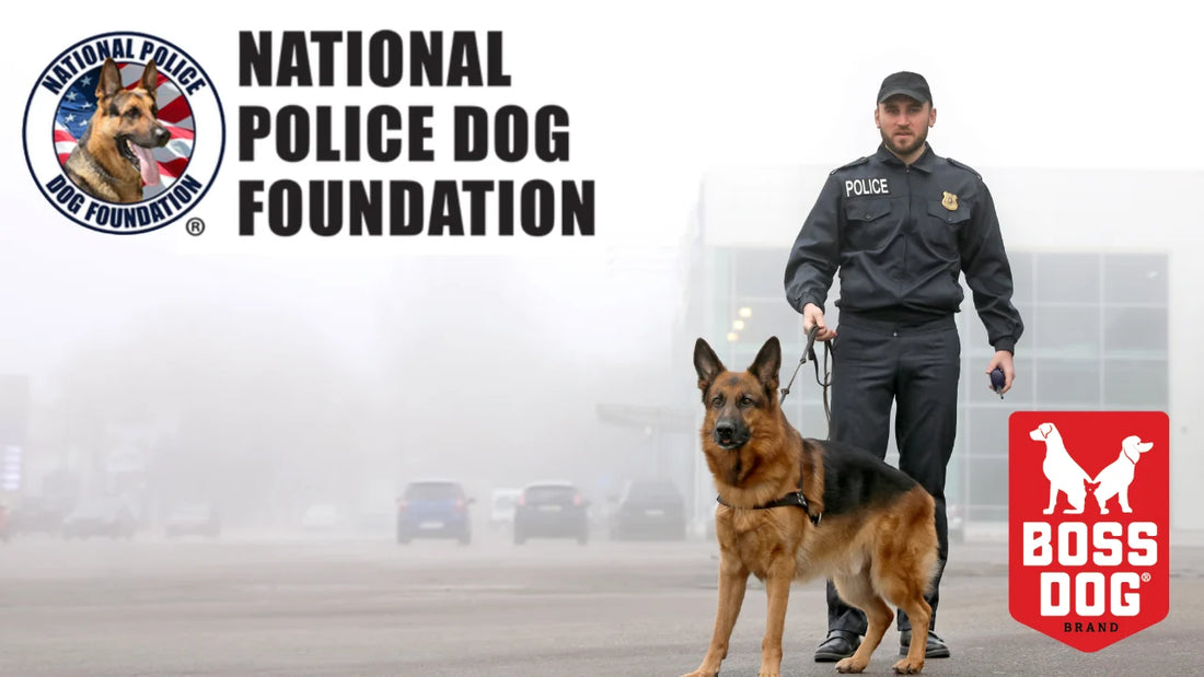 Boss Dog Joins Forces with National Police Dog Foundation  Giveaway of hundreds of Boss Dog Tactical Goods