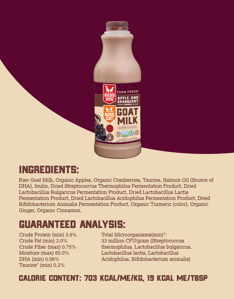 Goat Milk w/ Probiotics