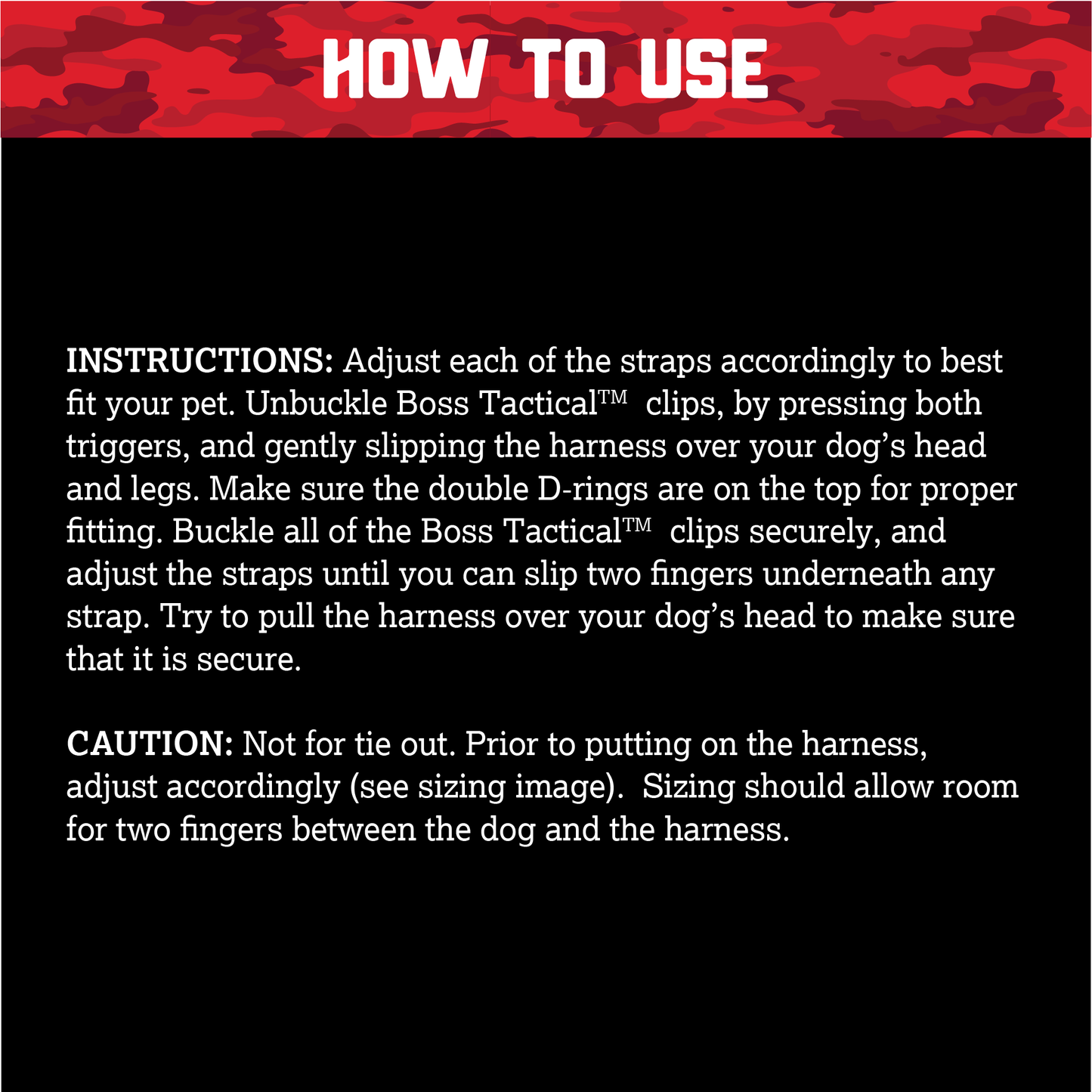 Unbreakable Harness