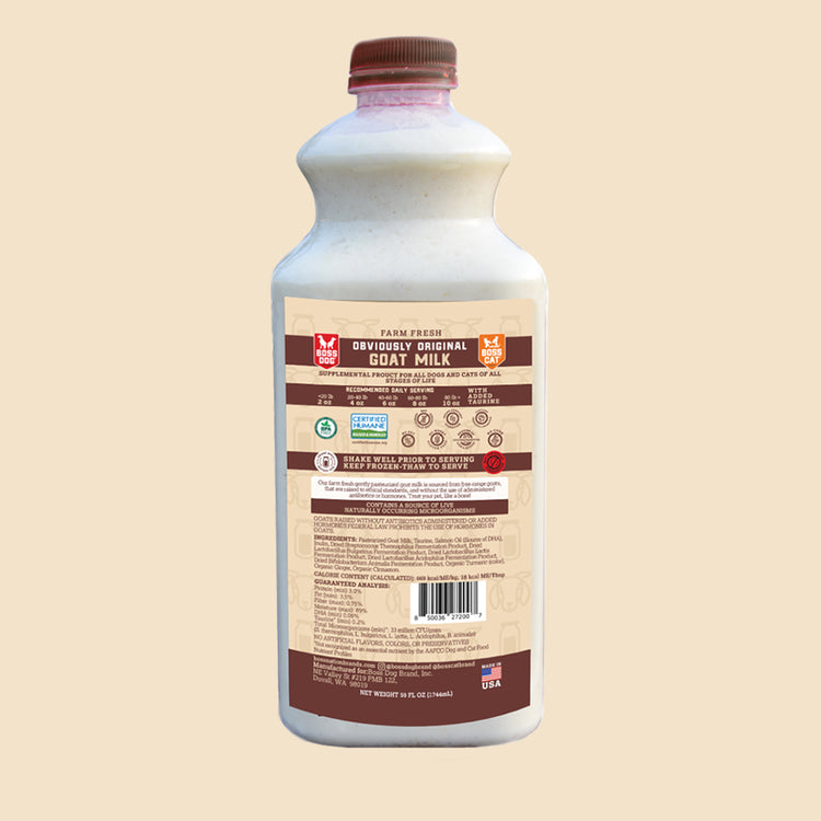 Goat Milk w/ Probiotics