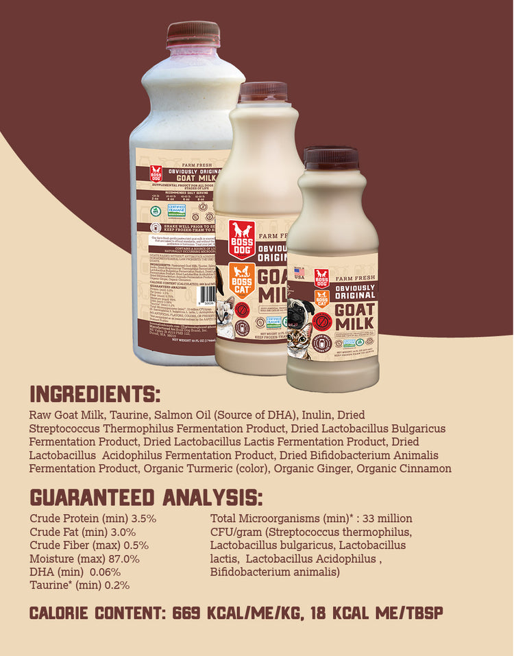 Goat Milk w/ Probiotics