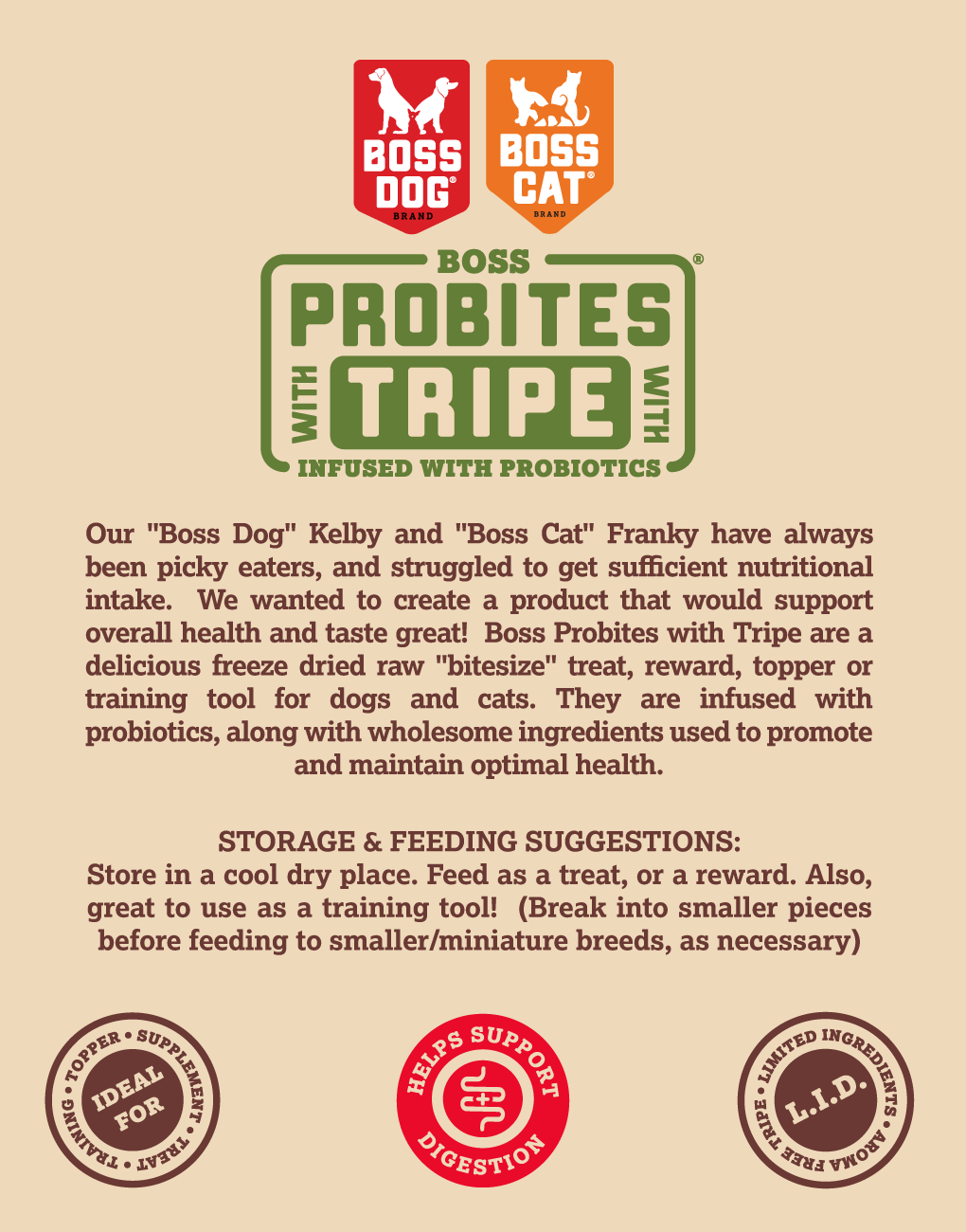 Probites Tripe Treats w/ Probiotics