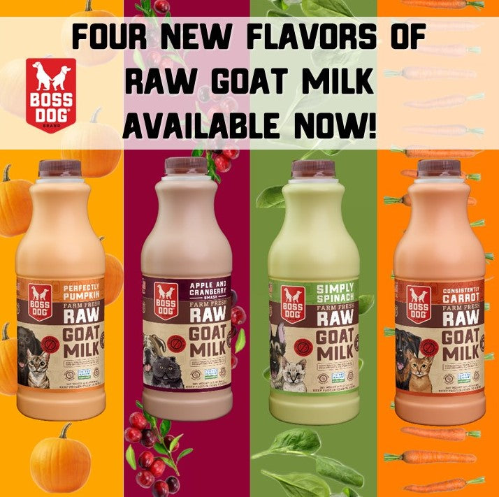 Boss Nation Brands Launches New Flavors for Farm Fresh Raw Goat Milk, Infused with DHA, Taurine, and Probiotics