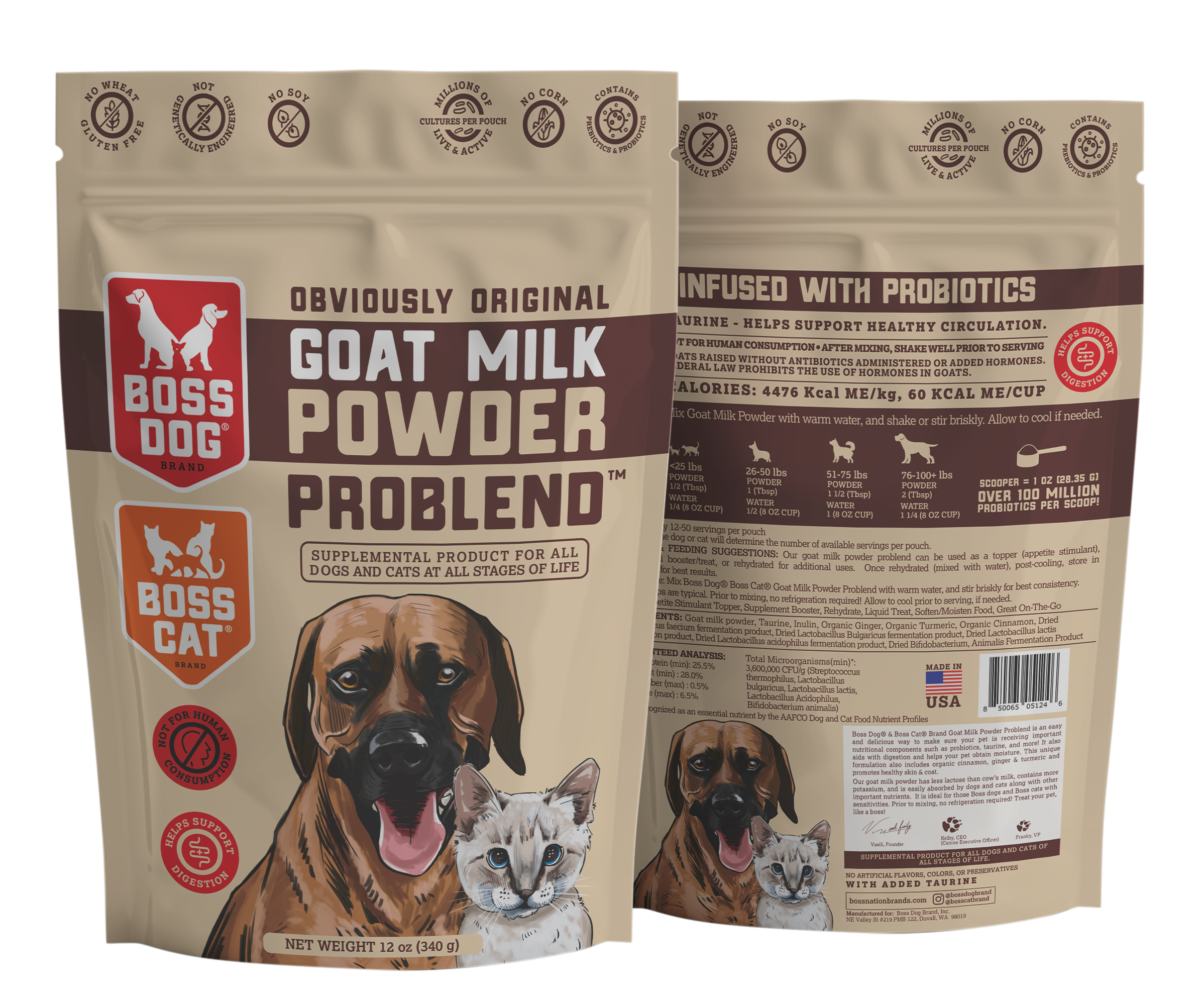 Boss Dog & Boss Cat Brands Launch Goat Milk Powder Problend: A Nutriti ...