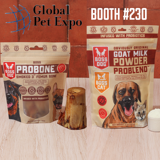 Boss Dog and Boss Cat Brands Showcase New Smoked Bones and Goat Milk Powder at  Global Pet Expo 2025 Booth 230