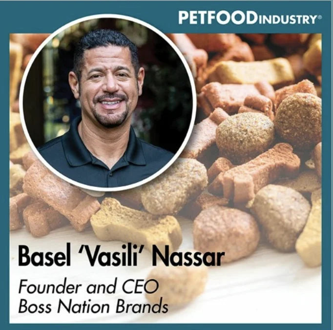 Podcast "Trending Pet Food" Pet gut health with Basel 'Vasili' Nassar of Boss Nation