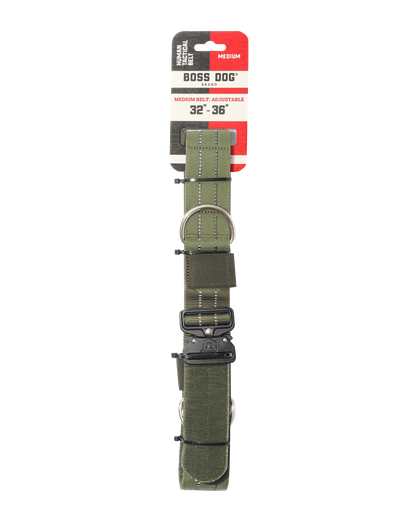 Boss Tactical™ Human Tactical Belt - Green, MEDIUM (32"-36" waist) image