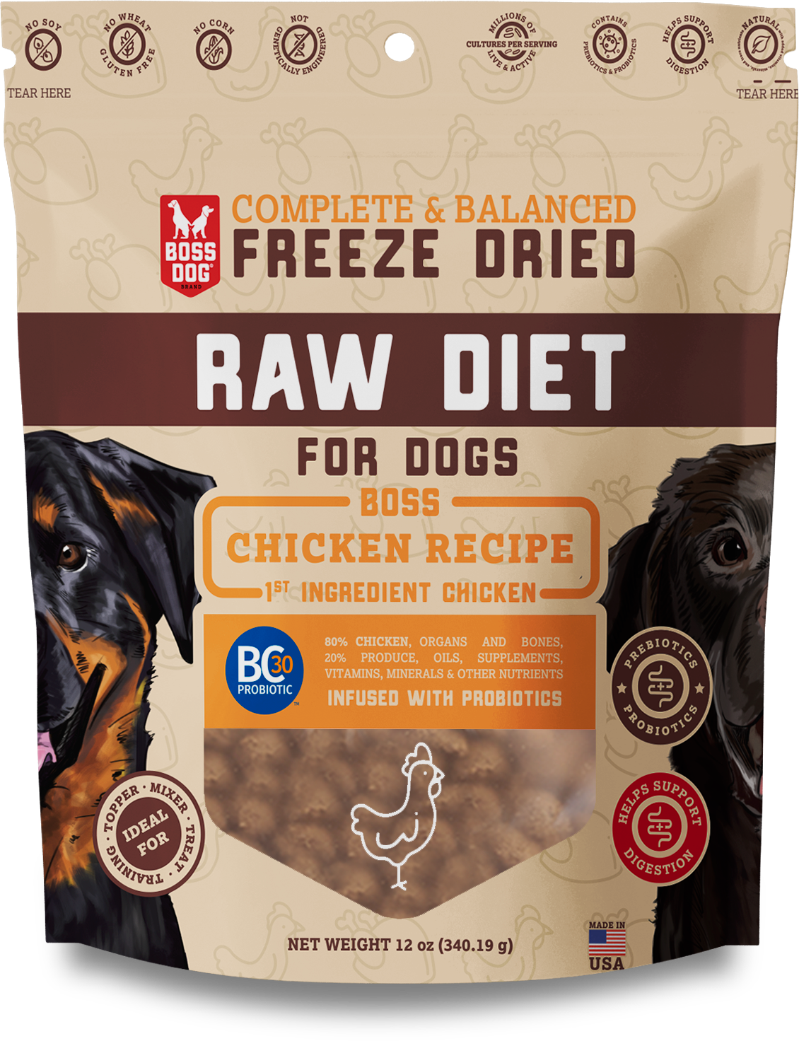 Boss Dog® Freeze Dried Diet Complete & Balanced Meals for Dogs image 2