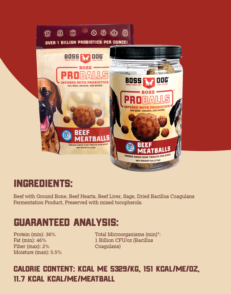 Proballs Treats w/ Probiotics