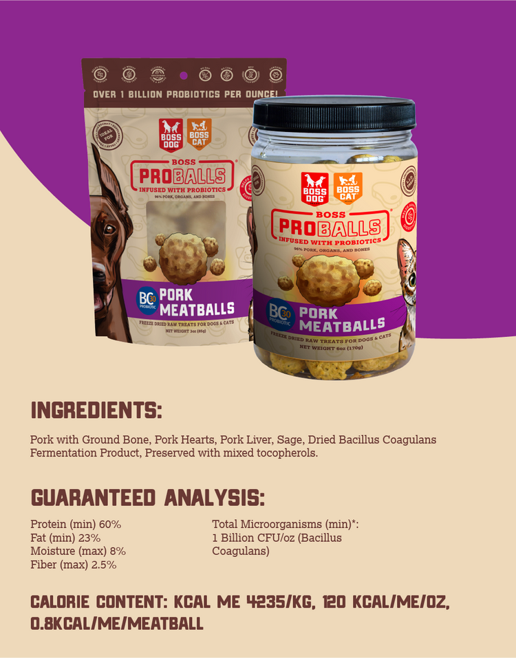 Proballs Treats w/ Probiotics