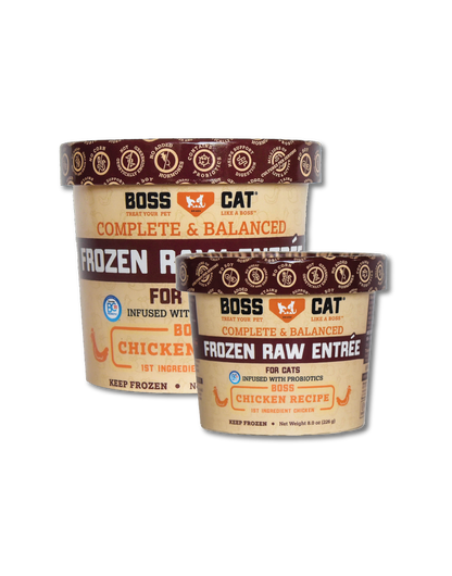 Boss Cat Raw Frozen Entree