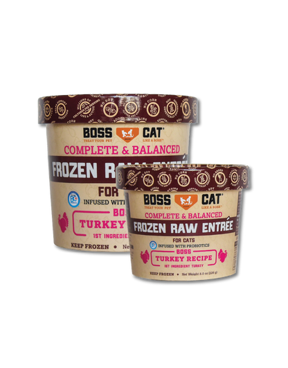 Boss Cat Raw Frozen Entree