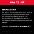 Unbreakable Tracking Leash