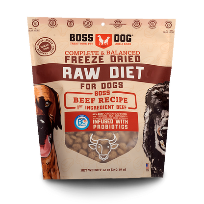 Boss Dog Freeze Dried Diet Complete & Balanced Meals for Dogs