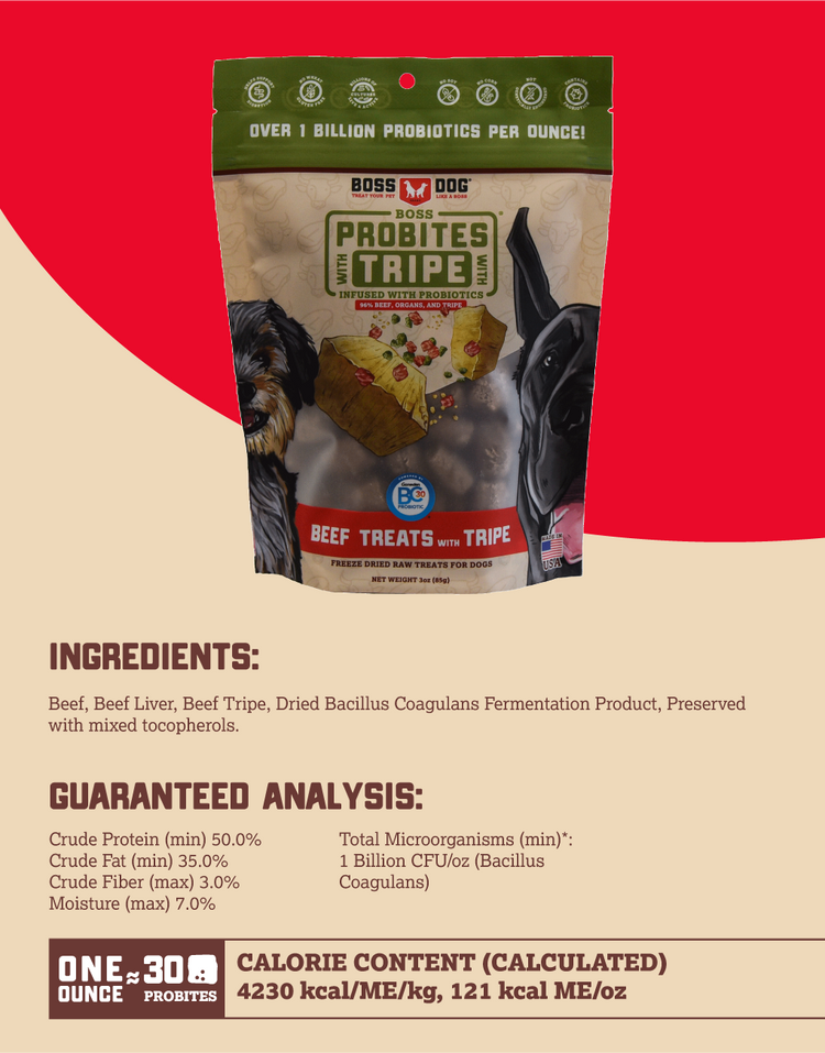 Probites Tripe Treats w/ Probiotics