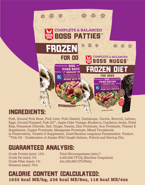 Frozen C&B Meals for Dogs: Patties & Nuggs