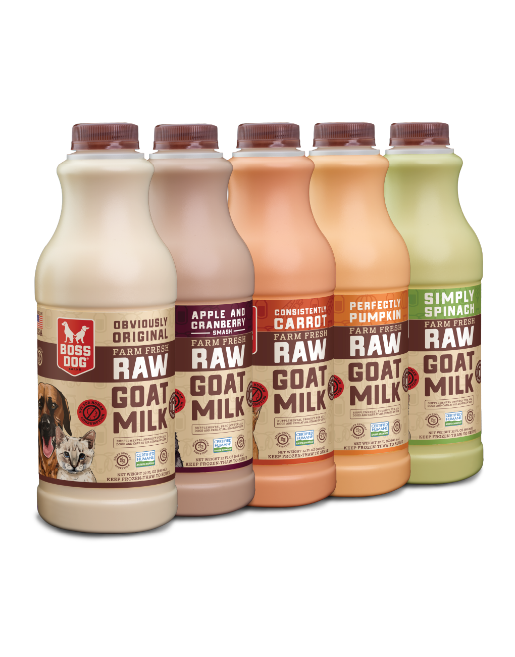 Boss Dog & Boss Cat Raw Goat Milk