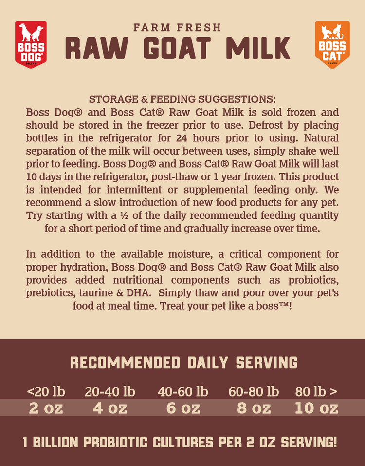 Goat Milk w/ Probiotics