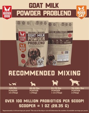 Goat Milk Powder Topper w/ Probiotics