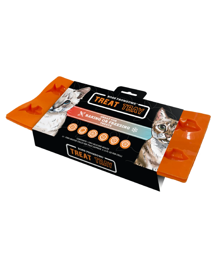 Boss Cat PROMEOWS Treat Tray (2 pack) for Cats