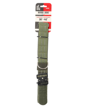 Boss Tactical™ Human Tactical Belt - Green, LARGE (36"-40" waist) image